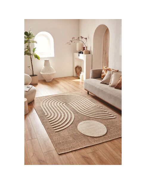 Tapis Palma 9499 blanc 160x230 cm