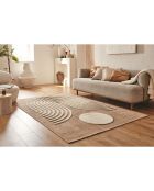 Tapis Palma 9499 blanc 160x230 cm