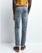 Jean slim Msmooky délavé denim