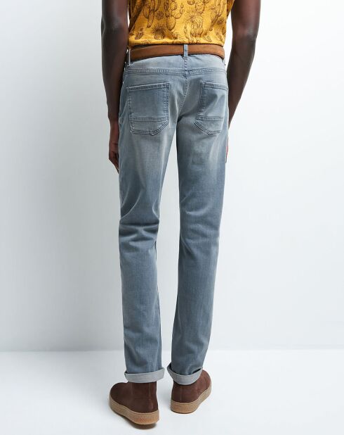 Jean slim Msmooky délavé denim