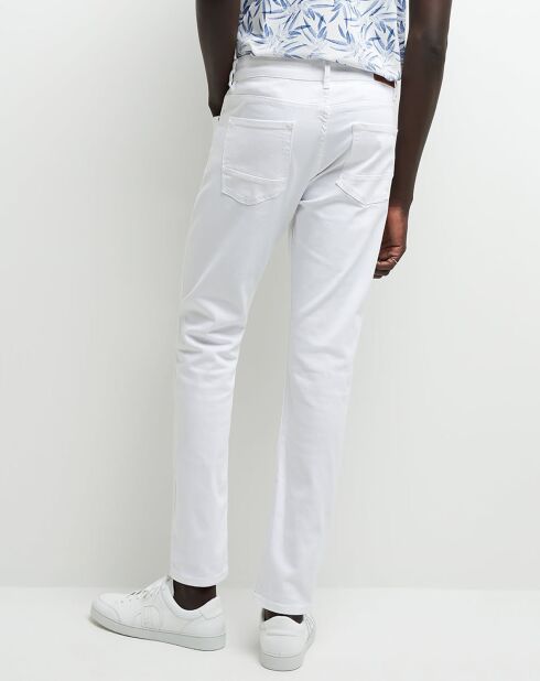 Jean slim Mwhite blanc