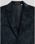 Veste slim Bsanta faux-uni noire