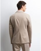 Veste extraslim Bdiago noisette