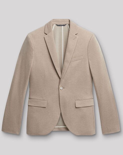 Veste extraslim Bdiago noisette
