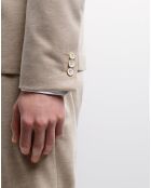 Veste extraslim Bdiago noisette