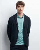 Veste de costume extraslim Bplain bleu marine