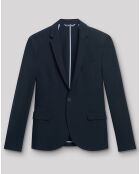 Veste de costume extraslim Bplain bleu marine