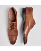 Derbies en Cuir Snovo cognac