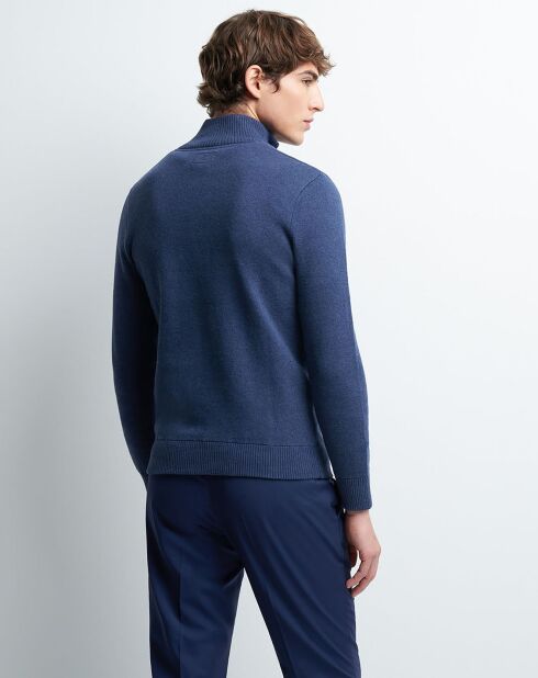 Pull Pamir marine d'hiver