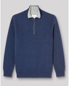 Pull Pamir marine d'hiver