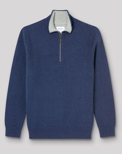 Pull Pamir marine d'hiver