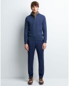 Pull Pamir marine d'hiver
