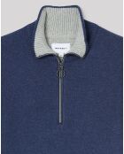 Pull Pamir marine d'hiver