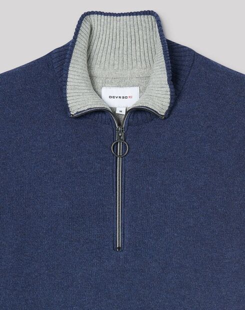Pull Pamir marine d'hiver