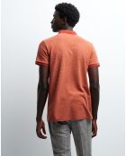 Polo slim Torange orange brule