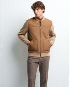 Blouson Tcanada camel