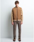 Blouson Tcanada camel