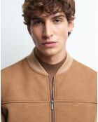 Blouson Tcanada camel