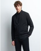 Veste slim Tzigzag noire