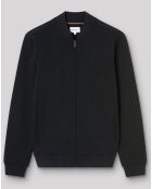 Veste slim Tzigzag noire