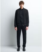 Veste slim Tzigzag noire