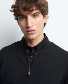 Veste slim Tzigzag noire