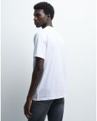 T-Shirt slim Troune blanc