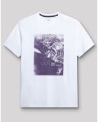 T-Shirt slim Troune blanc