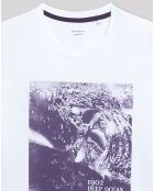 T-Shirt slim Troune blanc