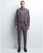 Chemise extraslim Cloudex bleu marine