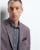 Chemise extraslim Cloudex bleu marine