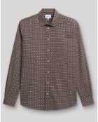 Chemise extraslim Campion noire