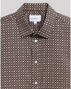 Chemise extraslim Campion noire