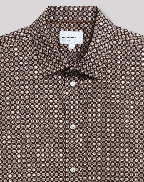 Chemise extraslim Campion noire