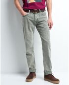 Jean regular Snover vert