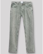 Jean regular Snover vert