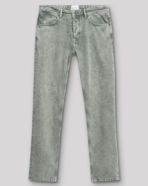 Jean regular Snover vert