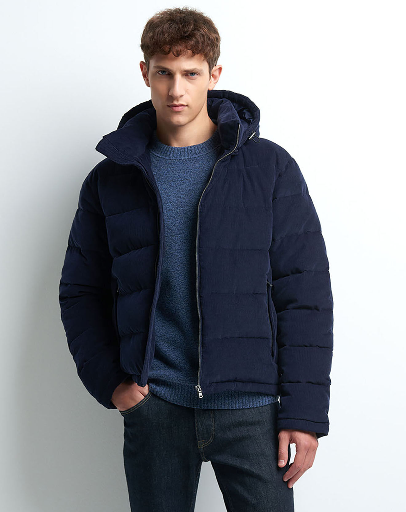 Vente Privée Veepee Calvin Klein Doudoune Bleu Doudoune Createur