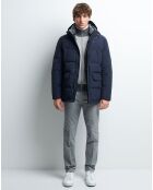 Parka Mprem bleu foncé