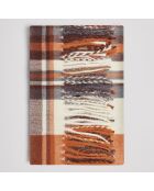 Echarpe Sburby à carreaux sahara - 70x180 cm
