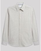 Chemise slim Caveçon écrue