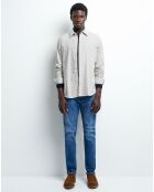 Chemise slim Caveçon écrue