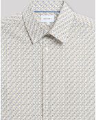 Chemise slim Caveçon écrue