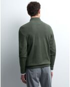 Gilet zippé Pylone vert