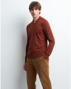 Pull en Coton & Cachemire Pojo écureuil