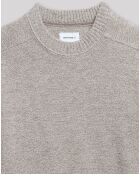 Pull en Laine mélangée Psheep faux-uni sahara