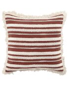 Coussin Déhoussable Atlas terracotta - 40x40 cm