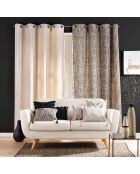 Cuscino rimovibile trapuntato naturale Safira - 30x50 cm