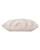 Cuscino naturale trapuntato Zita con rivestimento sfoderabile - 40x40 cm