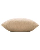 Coussin Déhoussable Wooly bouclette beige - 45x45 cm